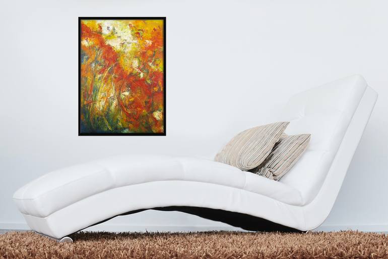 Original Abstract Painting by Angela Lindenlauf