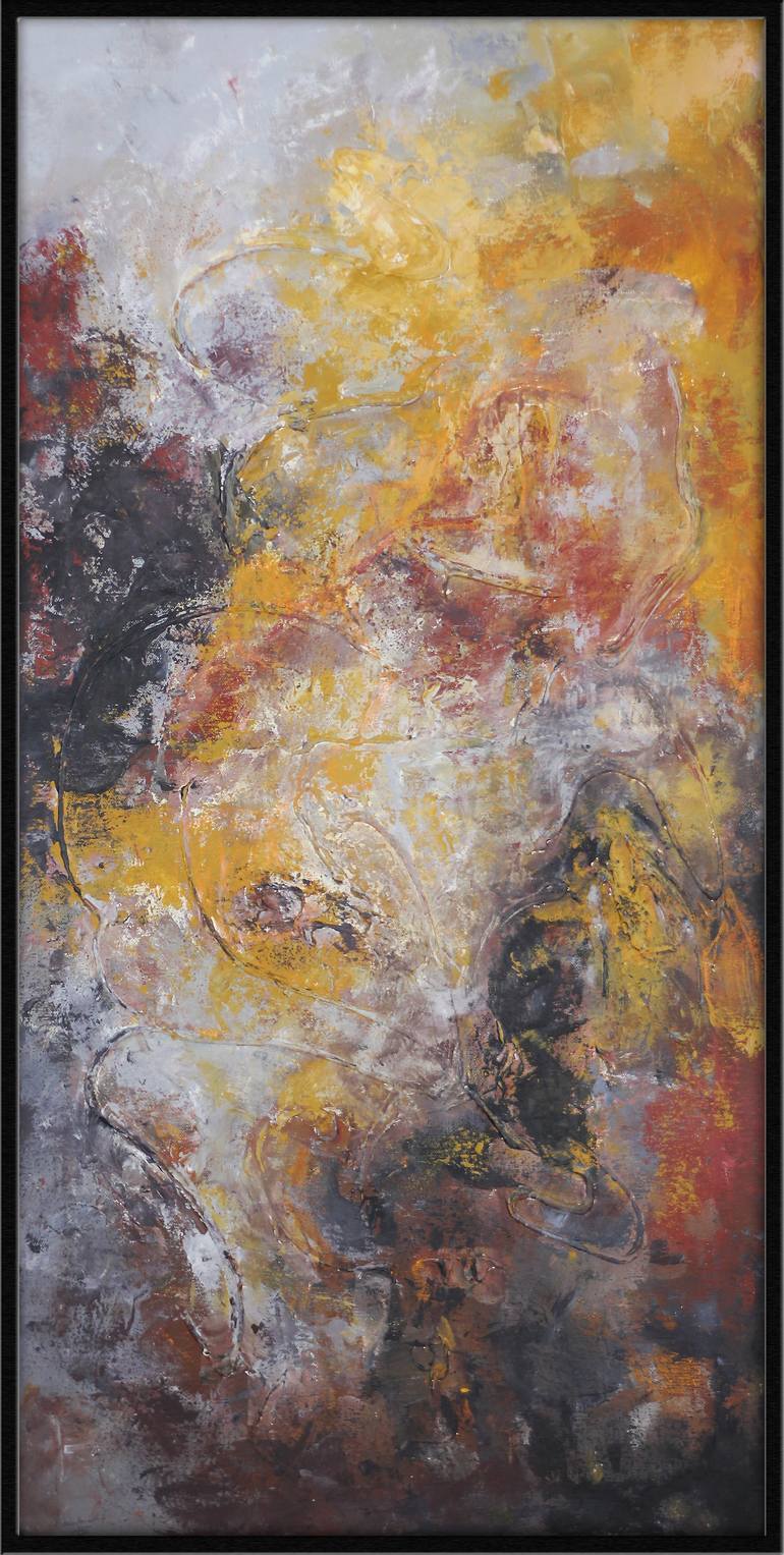 Original Abstract Painting by Angela Lindenlauf