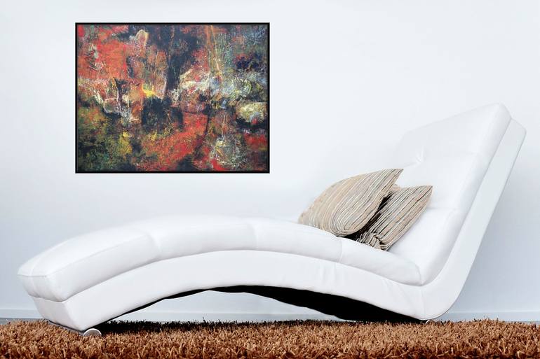 Original Abstract Painting by Angela Lindenlauf