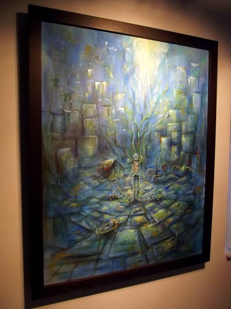 Original Illustration Fantasy Painting by Heather Calderón