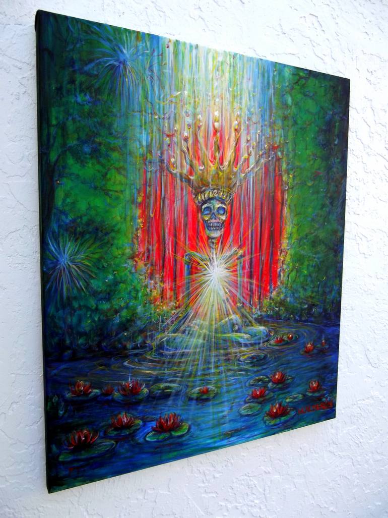 Original Art Deco Other Painting by Heather Calderón