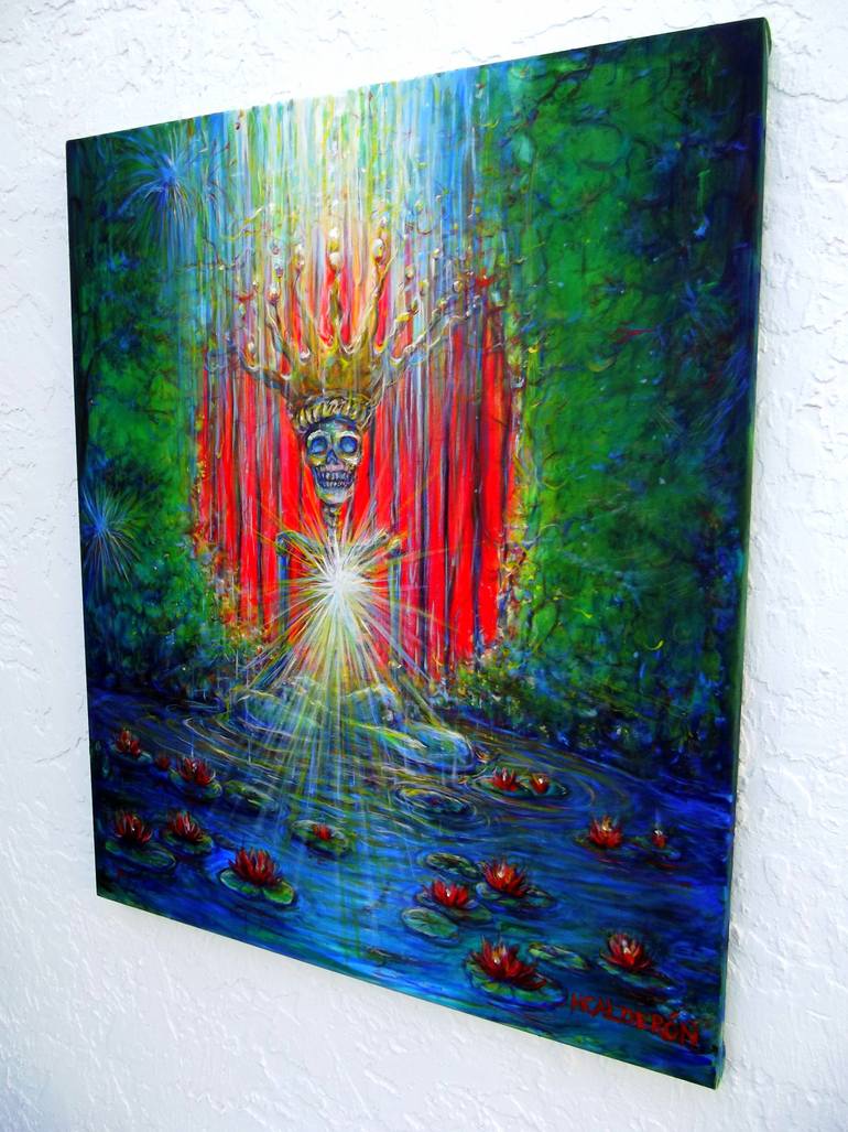 Original Art Deco Other Painting by Heather Calderón