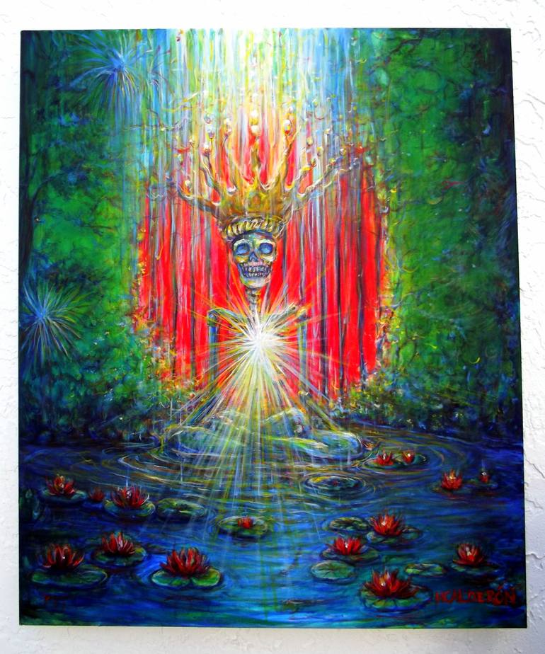 Original Art Deco Other Painting by Heather Calderón