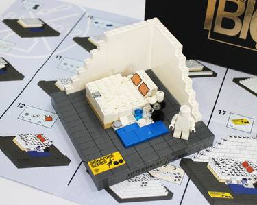 Build-Your-Own-Art LEGO Model - The Bed - Edition 11 of 50 thumb