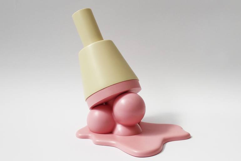 Original Modernism Pop Culture/Celebrity Sculpture by Little Big Art By Andy Morris