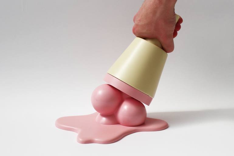 Original Modernism Pop Culture/Celebrity Sculpture by Little Big Art By Andy Morris