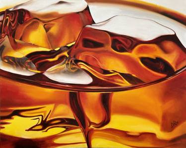 Original Abstract Food & Drink Paintings by Diana Ra