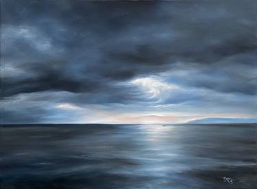 Original Expressionism Seascape Paintings by Diana Ra