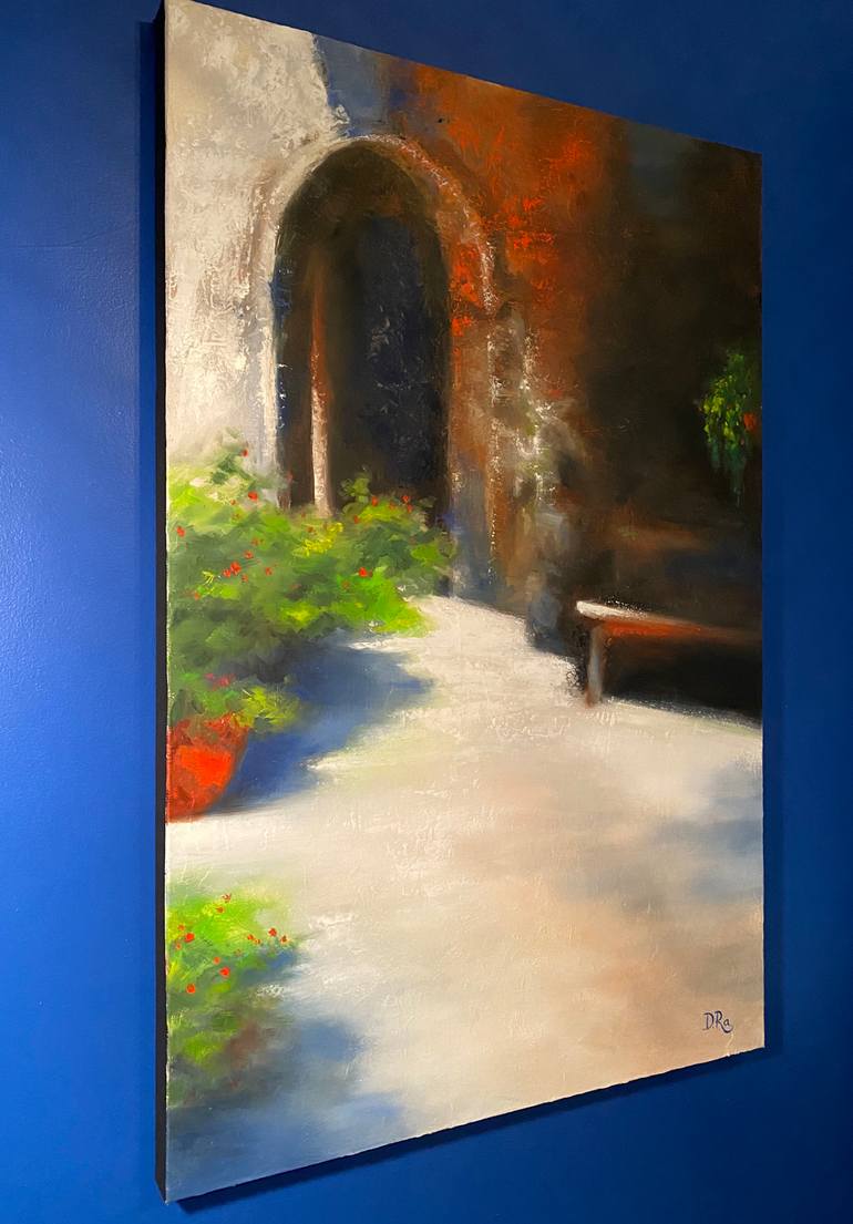 Original Expressionism Landscape Painting by Diana Ra