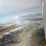 I want to be along sometimes. Just me, quite sound of an ocean, setting sun and nothing else. This painting is a reflection of my feeling of tranquility, inner-peace and freedom.