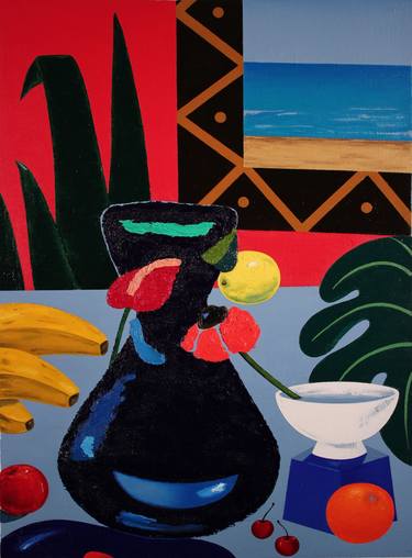 Original Expressionism Still Life Paintings by David Stanton