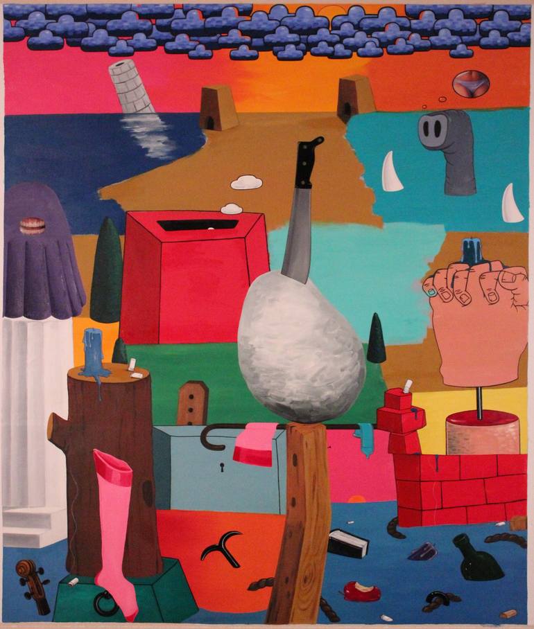 Original Abstract Expressionism Abstract Paintings by David Stanton