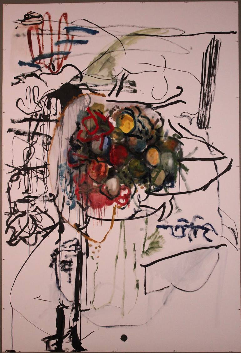 Original Abstract Classical mythology Paintings by David Stanton
