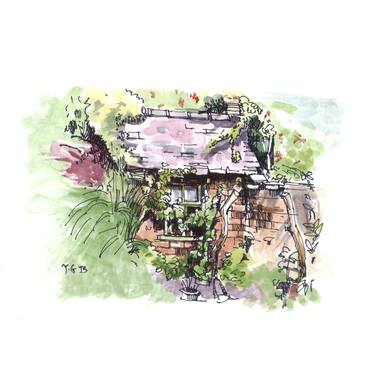 Original Garden Paintings by Anthony Greentree