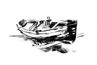 Original Boat Printmaking by Anthony Greentree