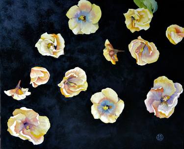 Original Floral Paintings by jenny bennett