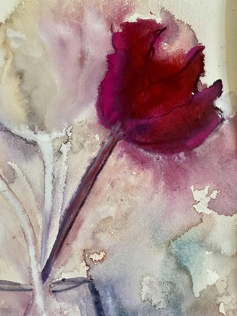 Original Contemporary Floral Painting by Gesa Reuter