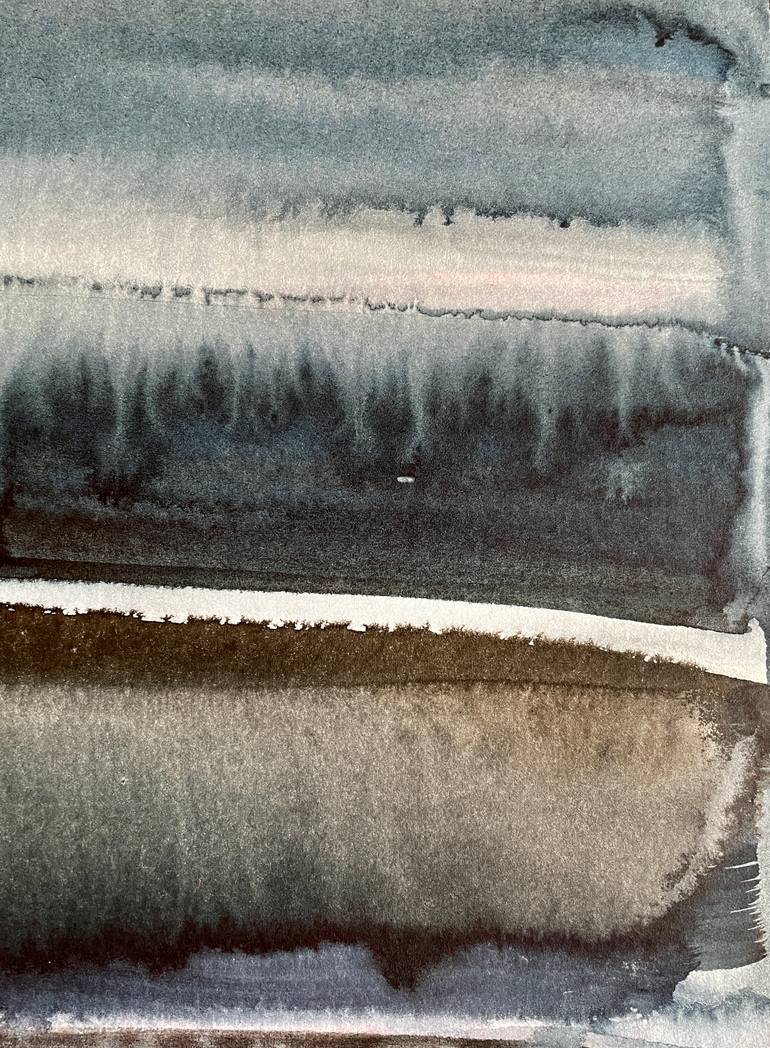 Original Abstract Expressionism Abstract Painting by Gesa Reuter