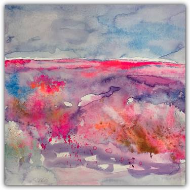 Original Abstract Expressionism Abstract Paintings by Gesa Reuter