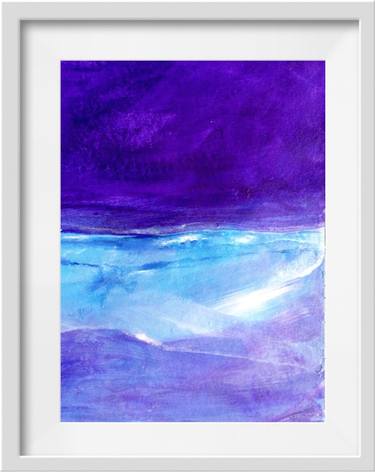 Original Abstract Seascape Paintings by Gesa Reuter