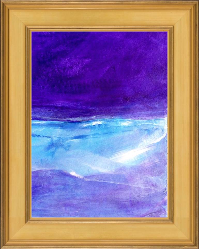 Original Abstract Seascape Painting by Gesa Reuter