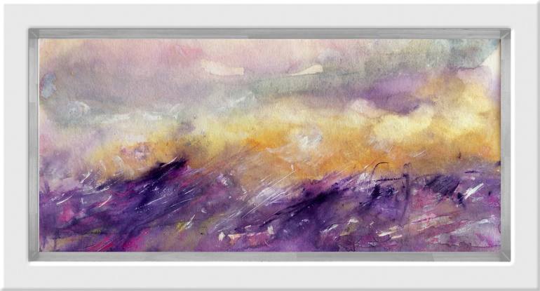 Original Abstract Landscape Painting by Gesa Reuter