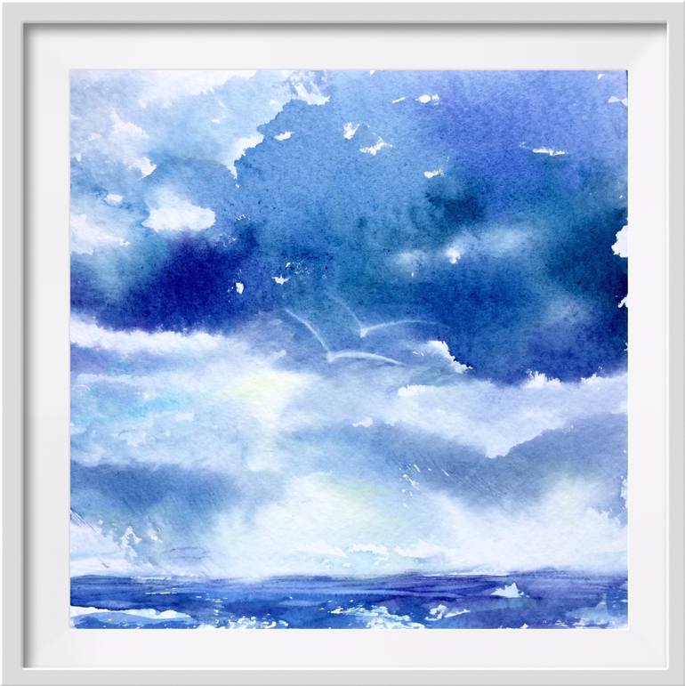 Original Seascape Painting by Gesa Reuter