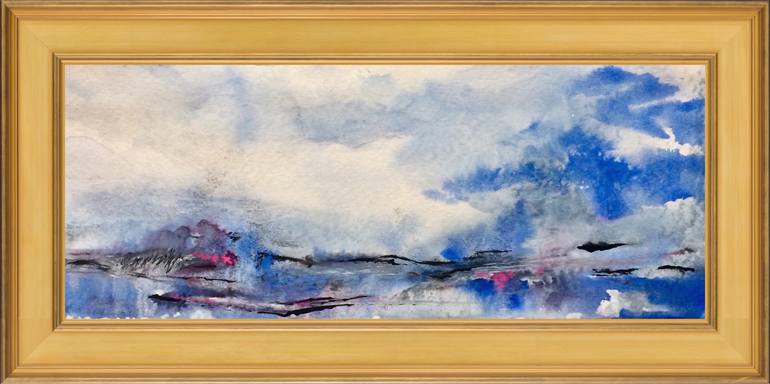 Original Abstract Expressionism Abstract Painting by Gesa Reuter