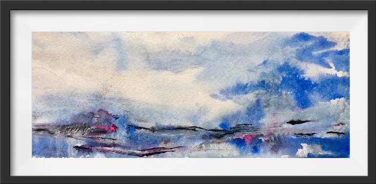 Original Abstract Expressionism Abstract Painting by Gesa Reuter