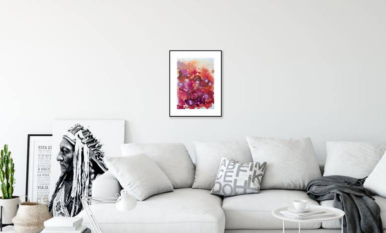 Original Floral Painting by Gesa Reuter