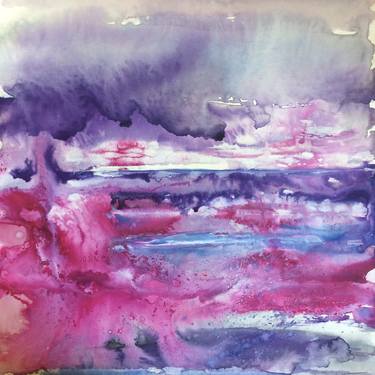 Original Abstract Expressionism Abstract Paintings by Gesa Reuter