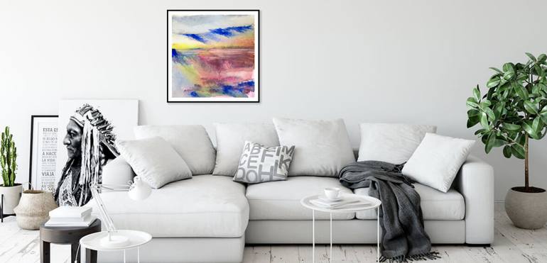 Original Abstract Painting by Gesa Reuter