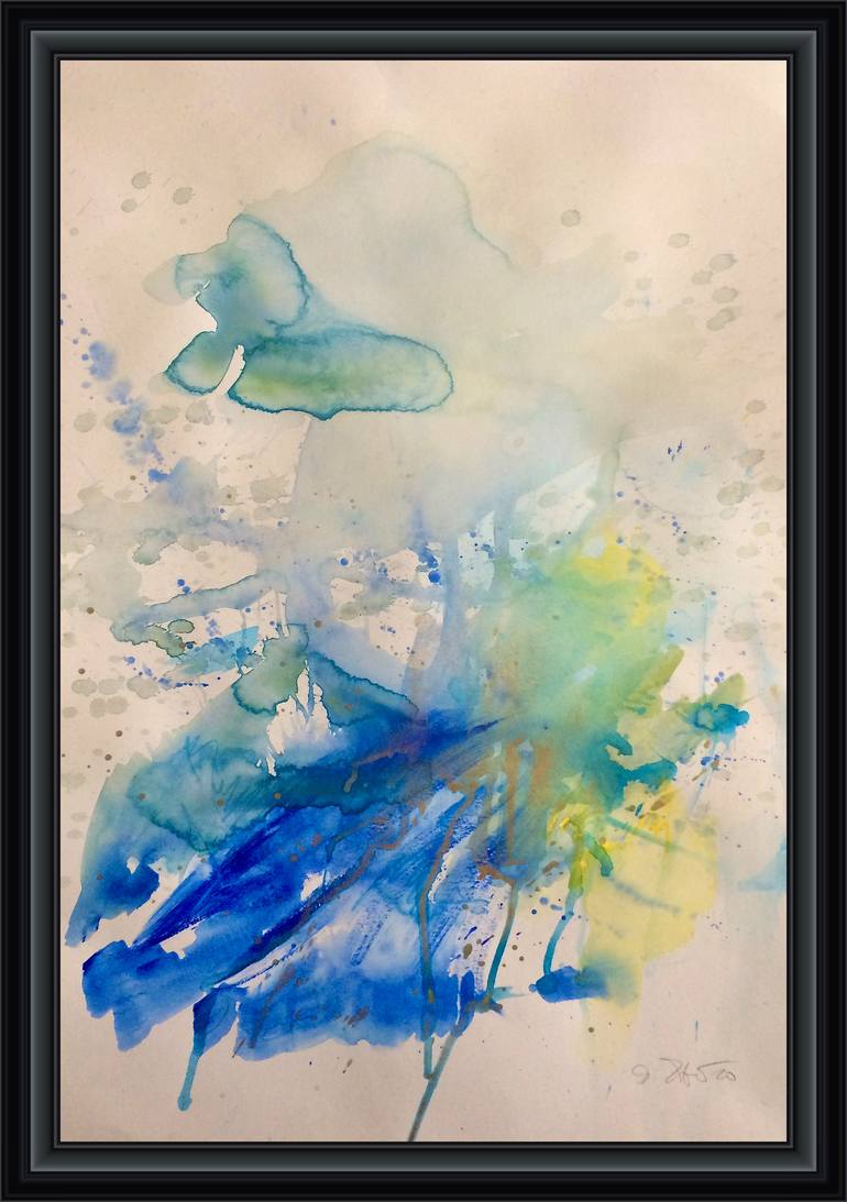 Original Abstract Painting by Gesa Reuter