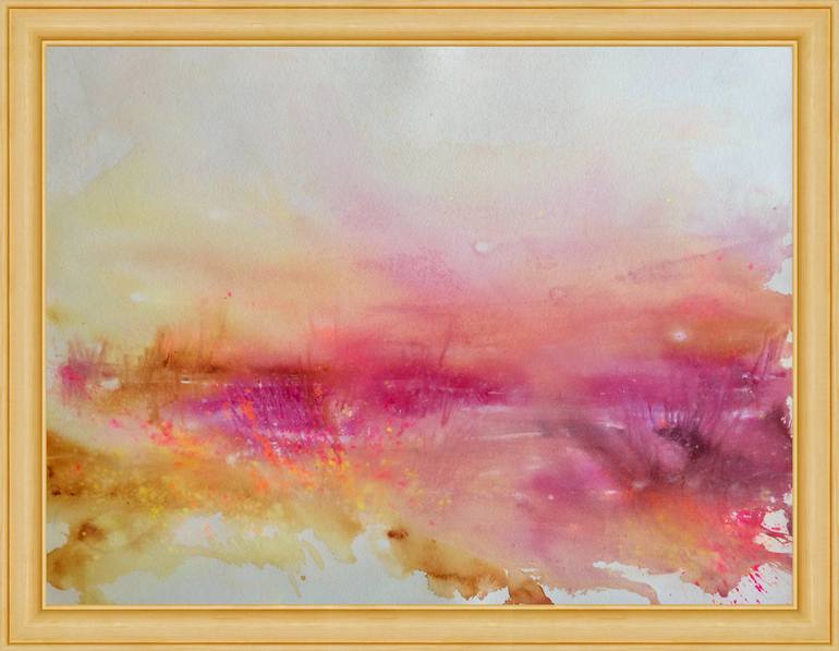 Original Fine Art Abstract Painting by Gesa Reuter