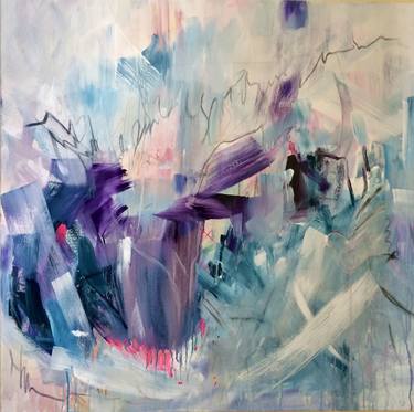 Original Abstract Expressionism Abstract Paintings by Gesa Reuter