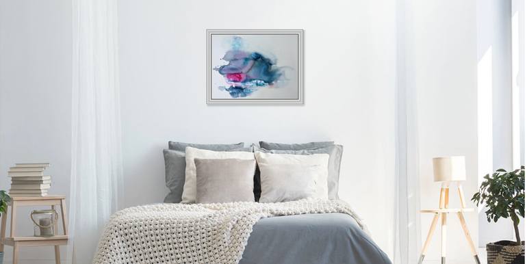 Original Abstract Expressionism Abstract Painting by Gesa Reuter