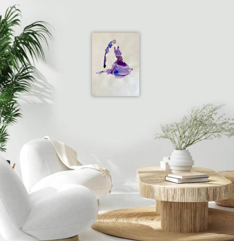 Original Abstract Expressionism People Painting by Gesa Reuter