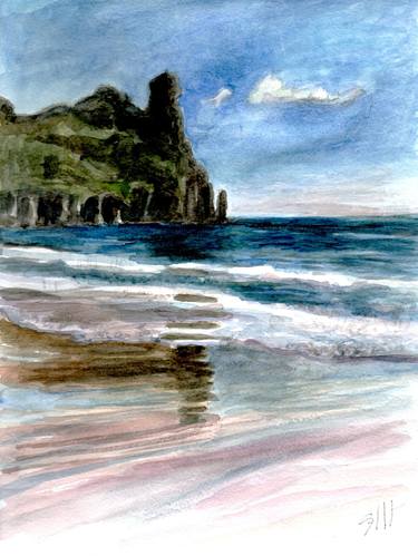 Original Figurative Seascape Paintings by Sara Holden