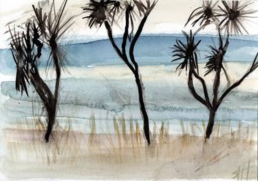 Original Figurative Seascape Painting by Sara Holden