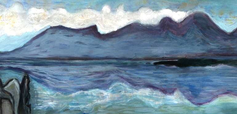 Original Contemporary Seascape Painting by Sara Holden