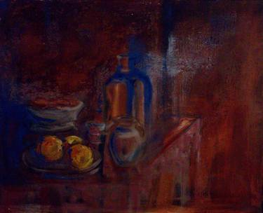 Original Still Life Painting by SKULL t