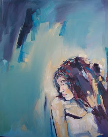 Original Abstract Women Paintings by Megan Jefferson