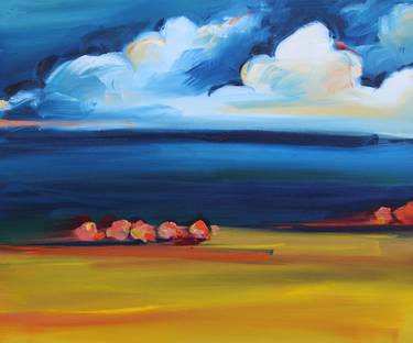 Print of Abstract Landscape Paintings by Megan Jefferson