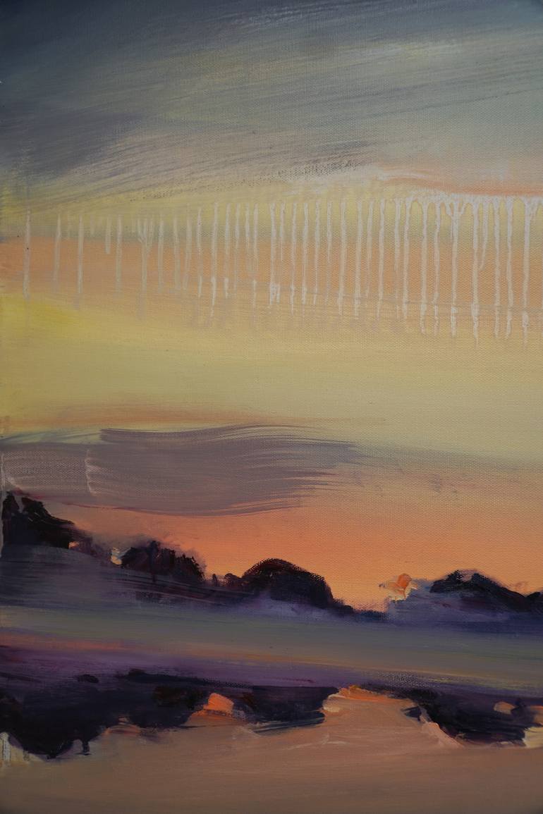 Original Abstract Landscape Painting by Megan Jefferson