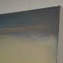 edge of gallery wrapped canvas, painted white