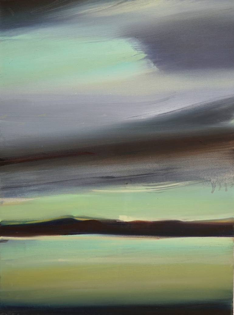 Original Abstract Landscape Painting by Megan Jefferson