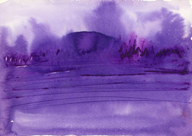 Print of Abstract Landscape Paintings by Adriana Gajos