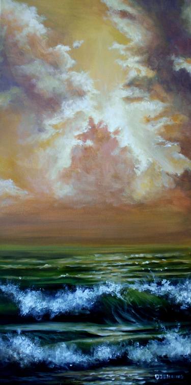 Original Expressionism Seascape Paintings by Jennifer Doehring