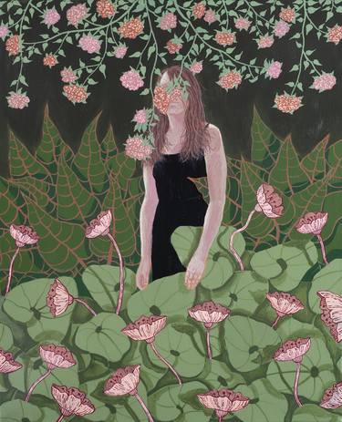 Print of Figurative Floral Paintings by Michał Cygan