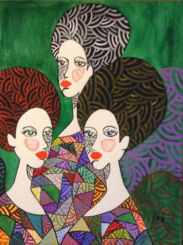 Tre Donne con Turbante thumb